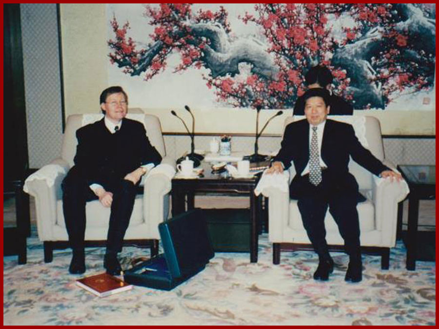 Meeting with Mr. Ma Canrong, Assistant Minister of Foreign Affairs of China
