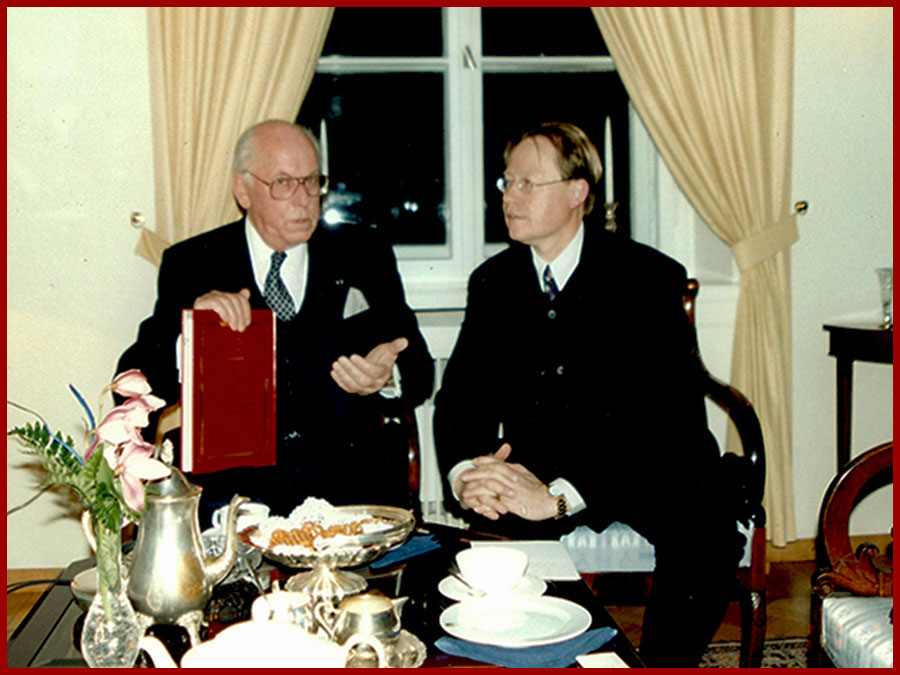 Meeting with Mr. Lennart Meri, President of Estonia